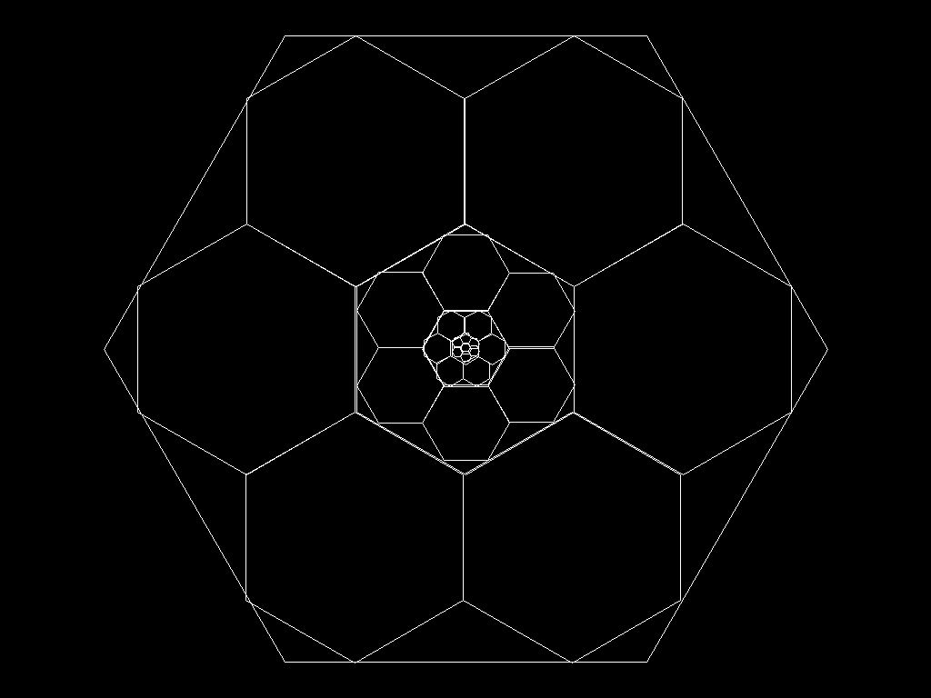 Hexagons within Hexagons